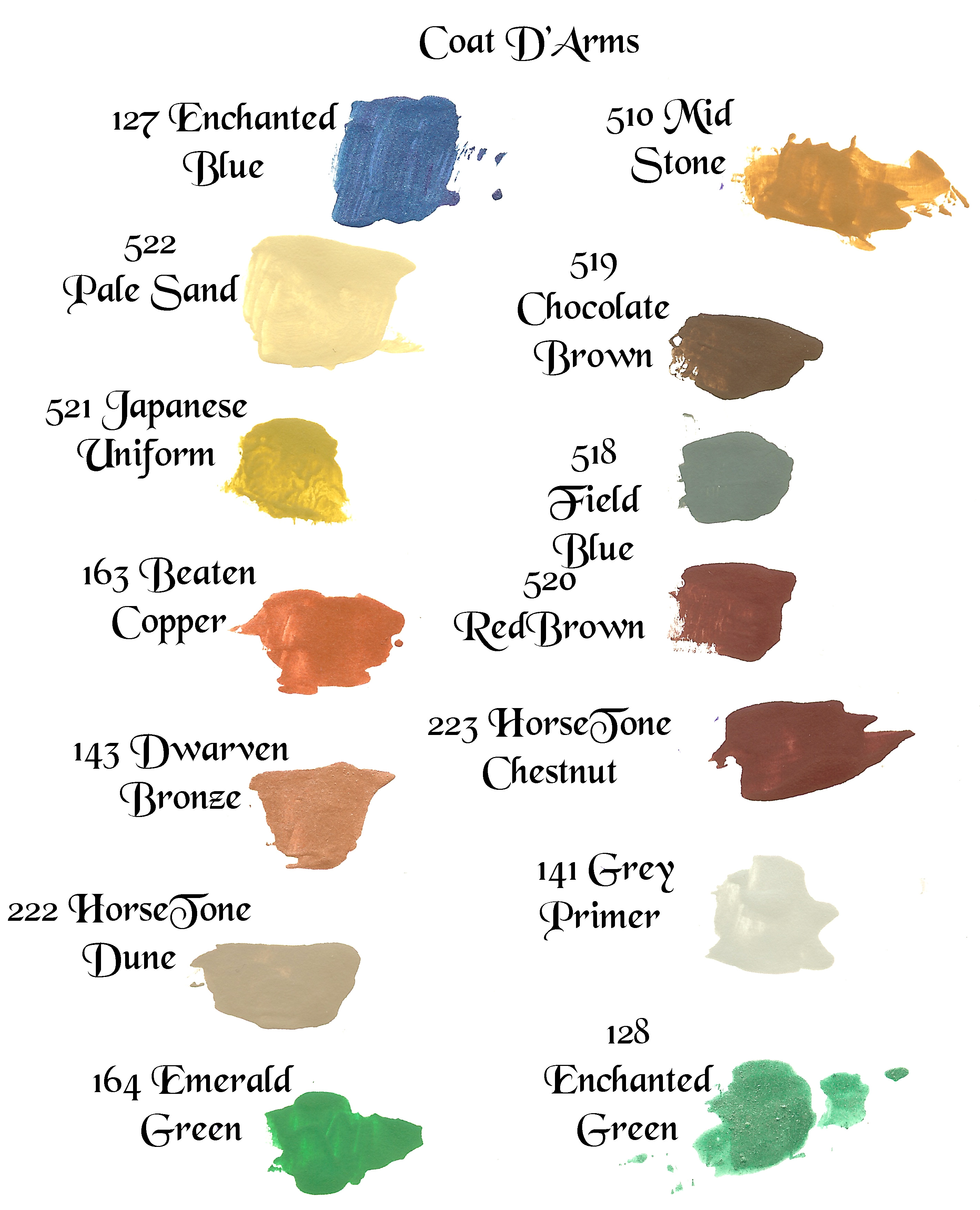 vallejo citadel color conversion chart
